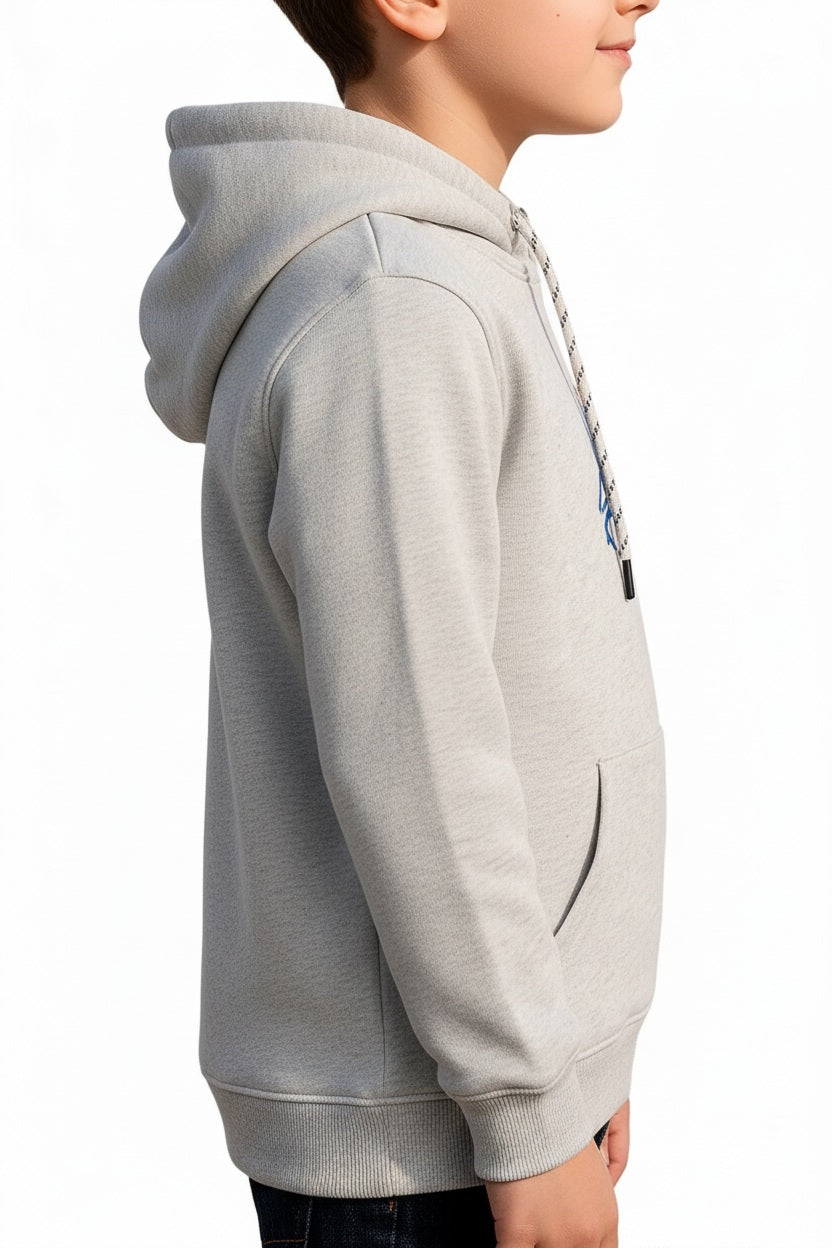 Boys Printed Hooded Sweatshirt