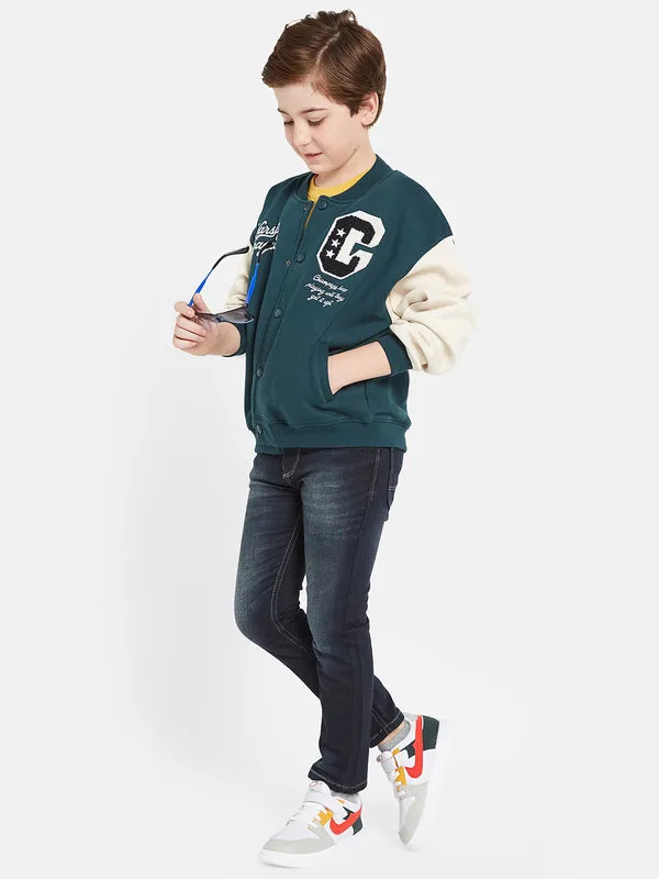 Octave Boys Green Sweatshirt