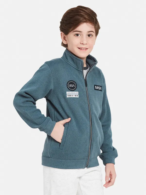 Octave Boys Mock Collar Fleece Sweatshirt