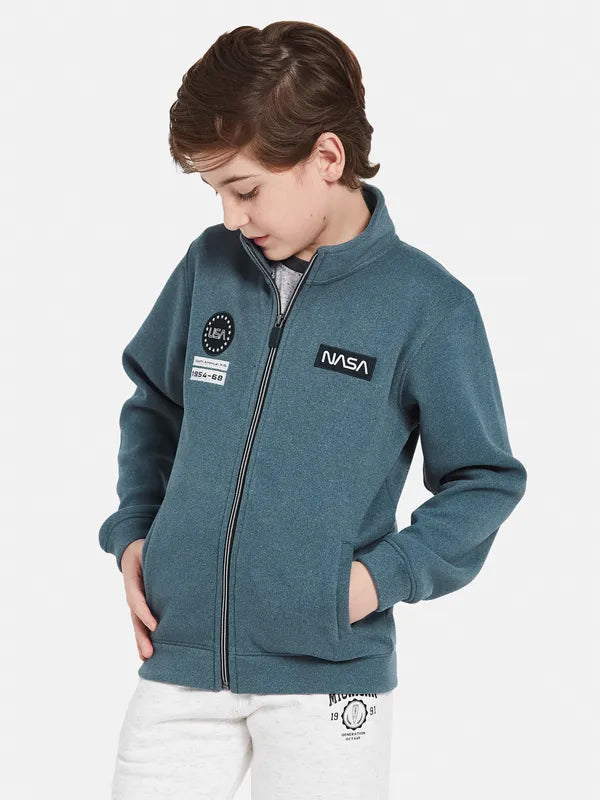 Octave Boys Mock Collar Fleece Sweatshirt