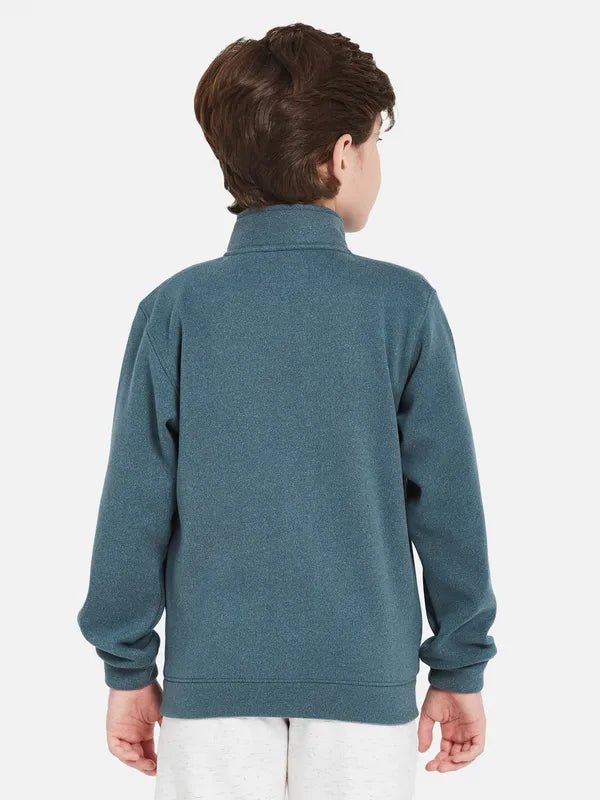 Octave Boys Mock Collar Fleece Sweatshirt