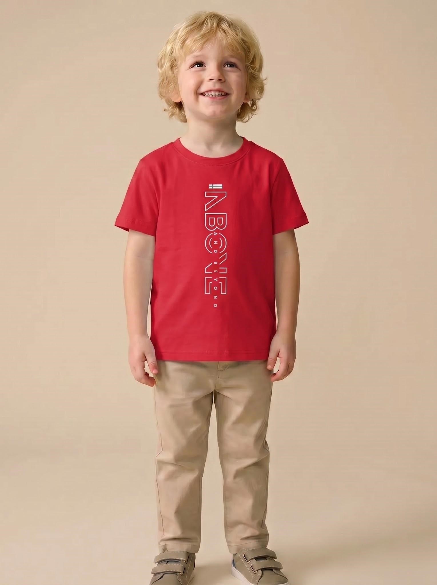 Boys Brick Printed T-shirt