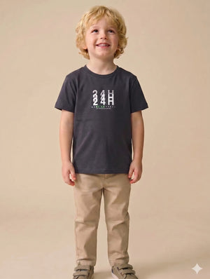Boy Round Neck T-Shirt