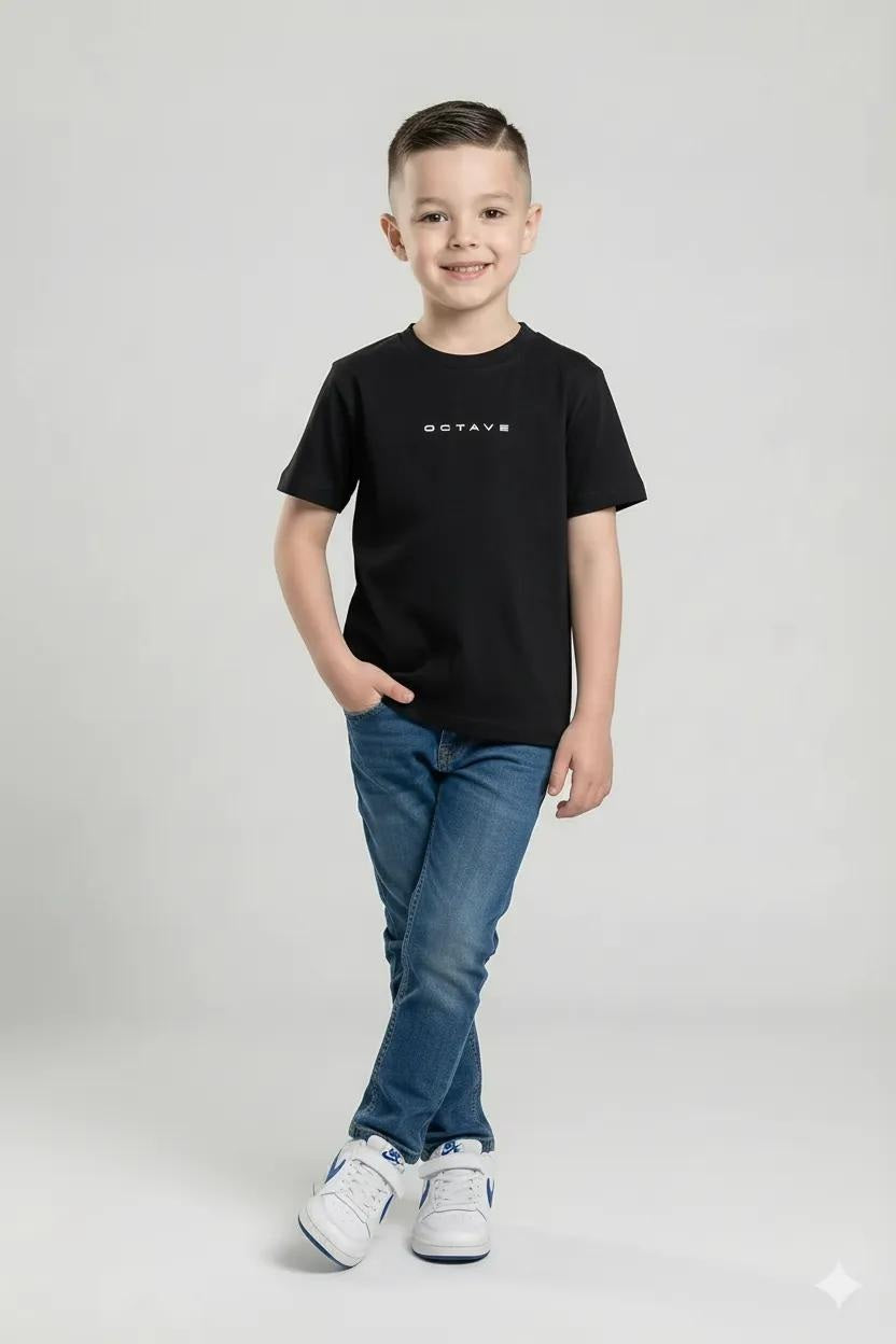 Octave Boys Solid Round Neck T-shirt