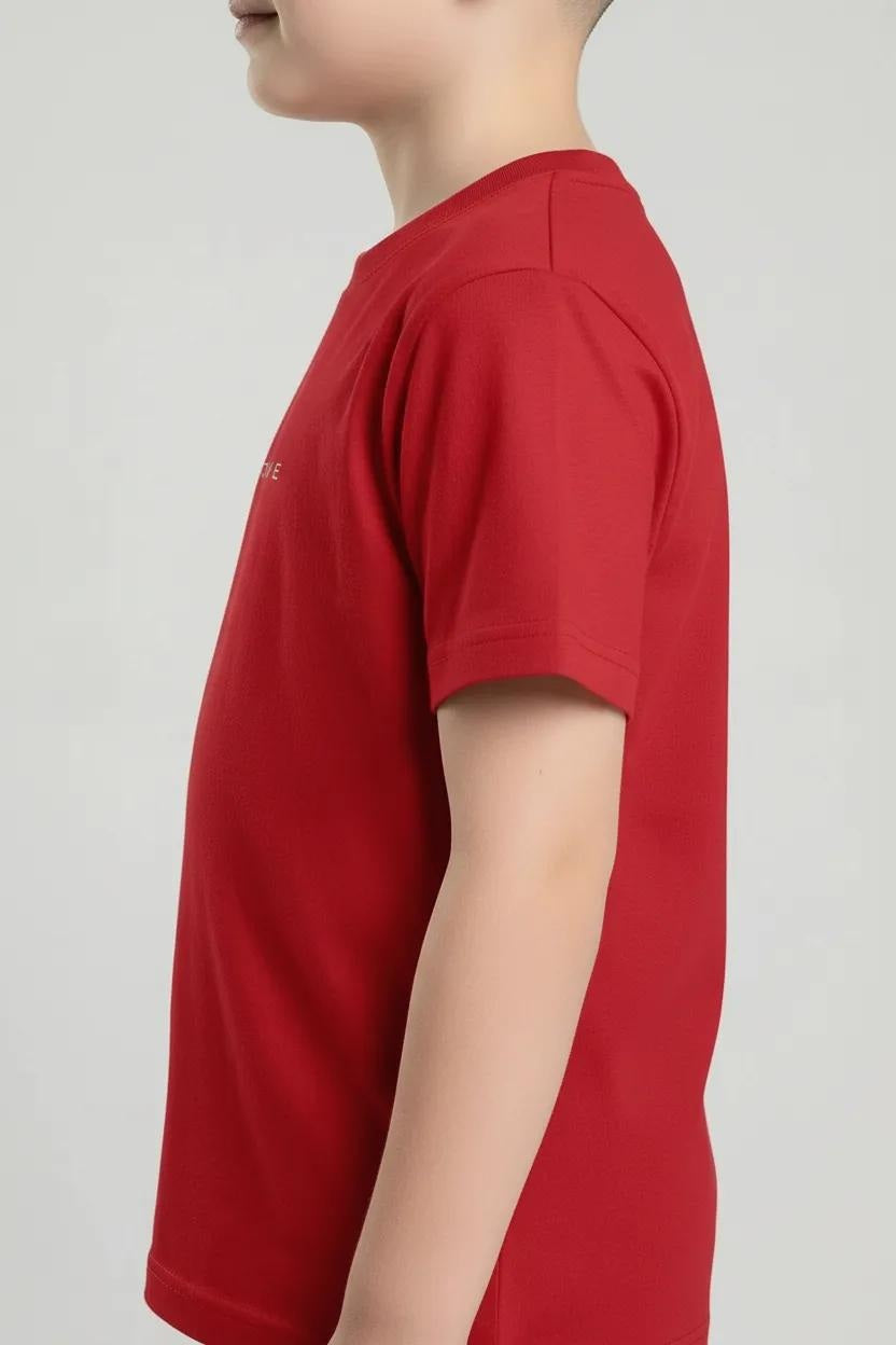 Octave Boys Cotton Short Sleeve Round Neck T-shirt
