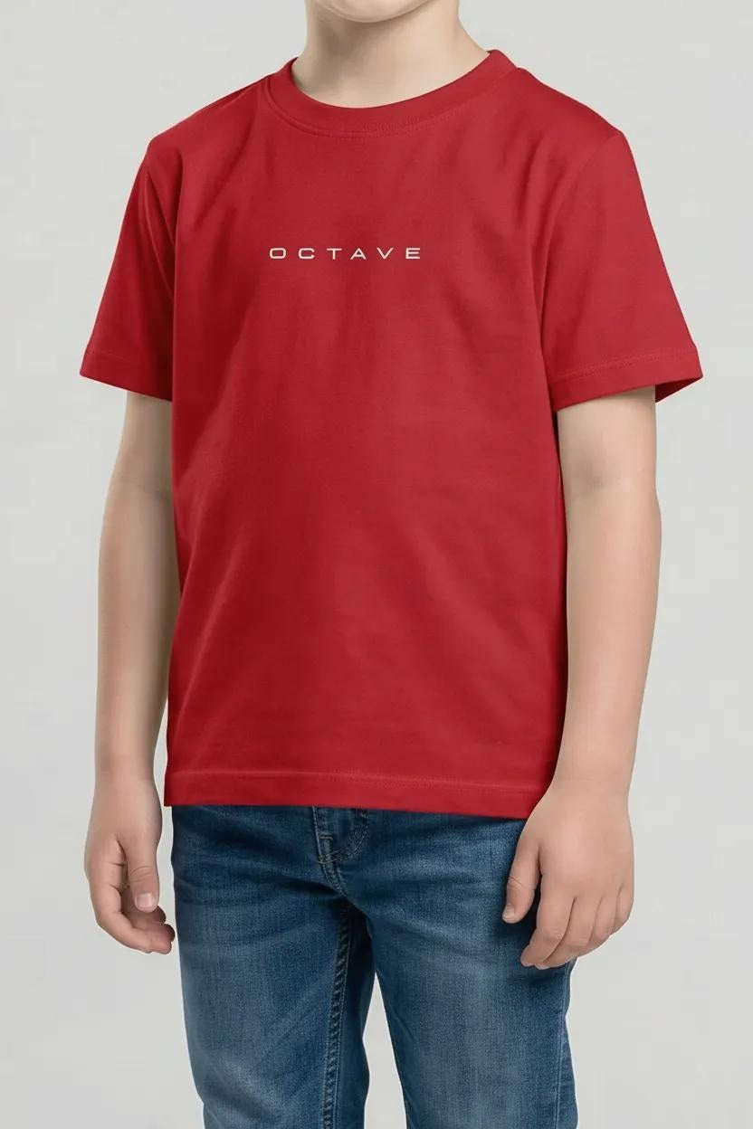 Octave Boys Cotton Short Sleeve Round Neck T-shirt