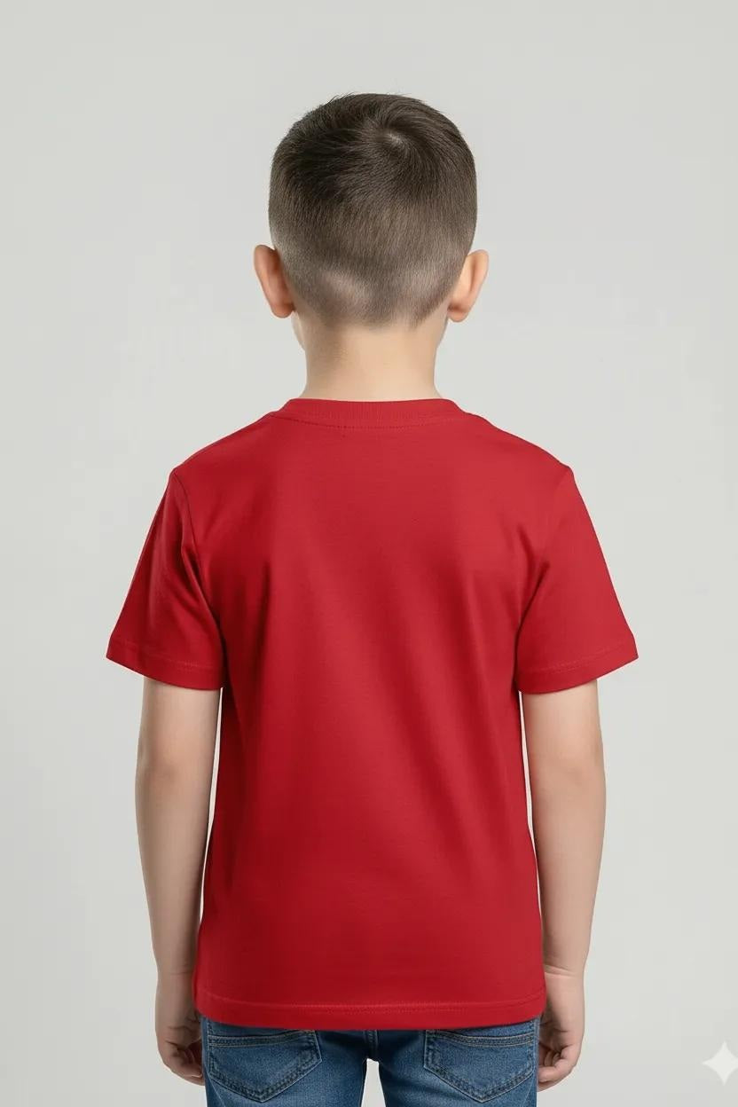 Octave Boys Cotton Short Sleeve Round Neck T-shirt