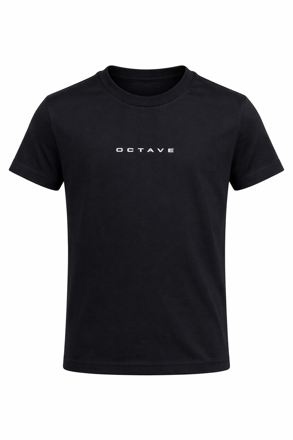 Boys Navy Printed Cotton  Round Neck Tshirt