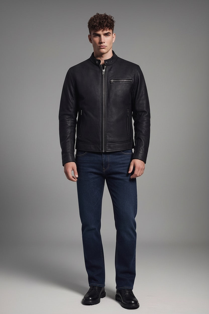 Men Bootcut Mid-Rise Stretchable Jeans