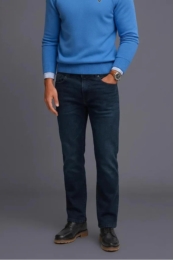 Men Bootcut Mid-Rise Stretchable Jeans