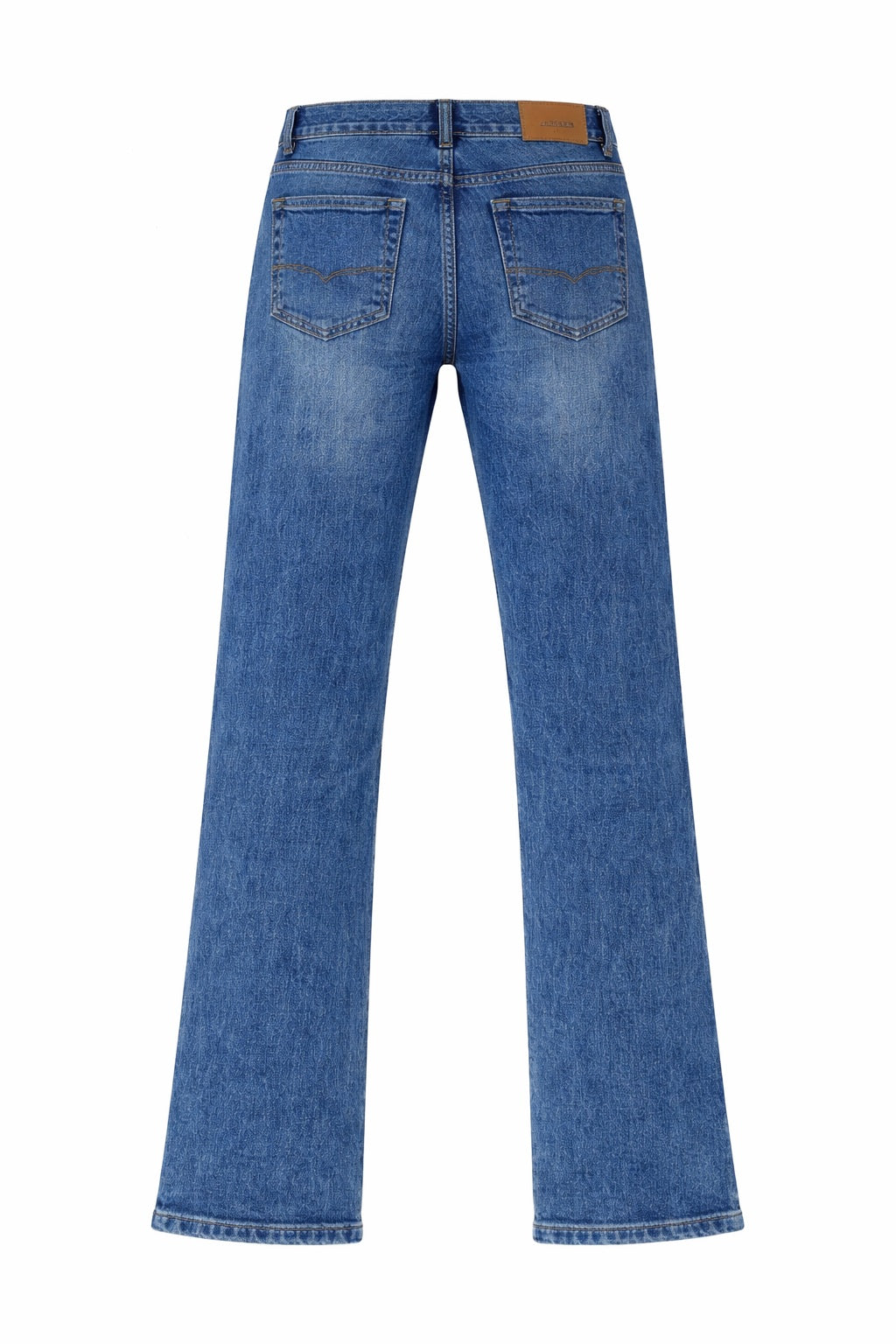 Men Bootcut Mid-Rise Light Fade Stretchable Jeans