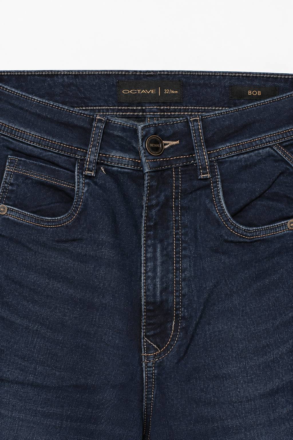 Men’s Boot Cut Denim Jeans – Royal Blue