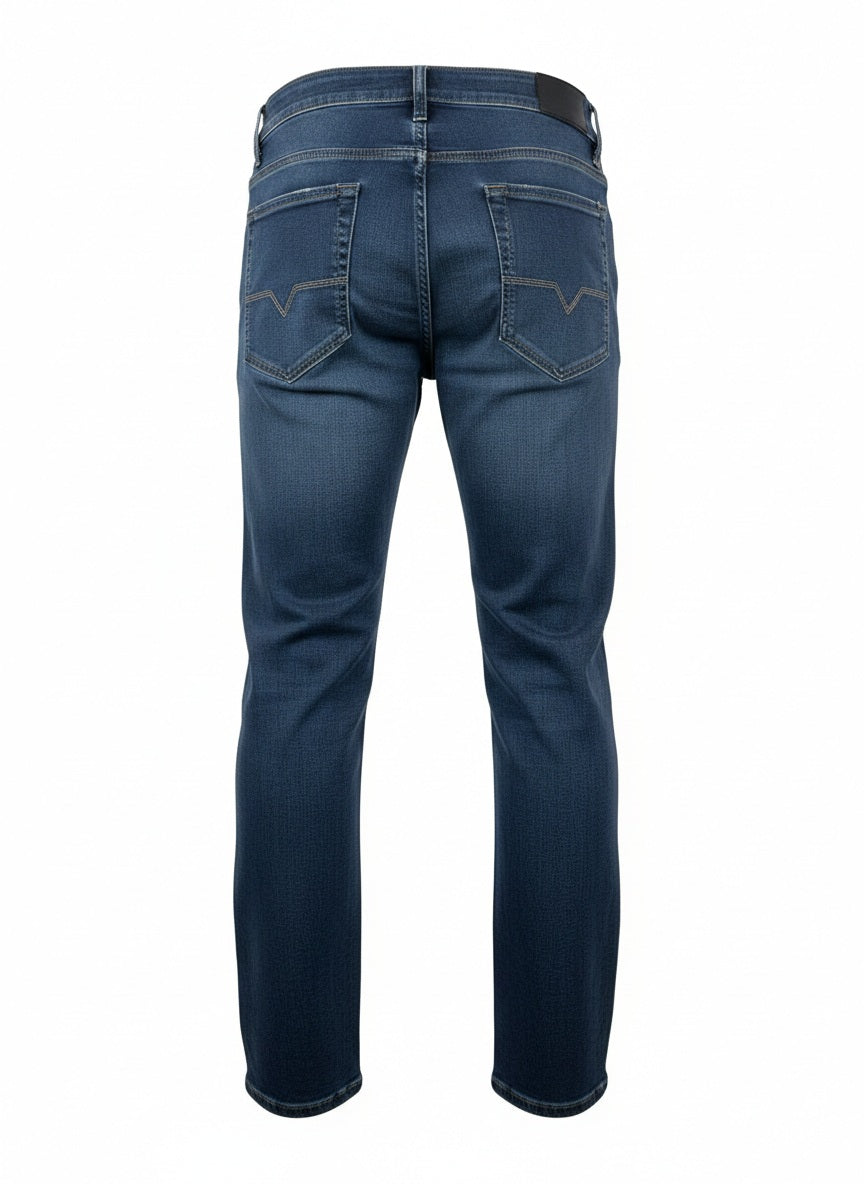 Octave Men Bootcut Mid-Rise Stretchable Jeans