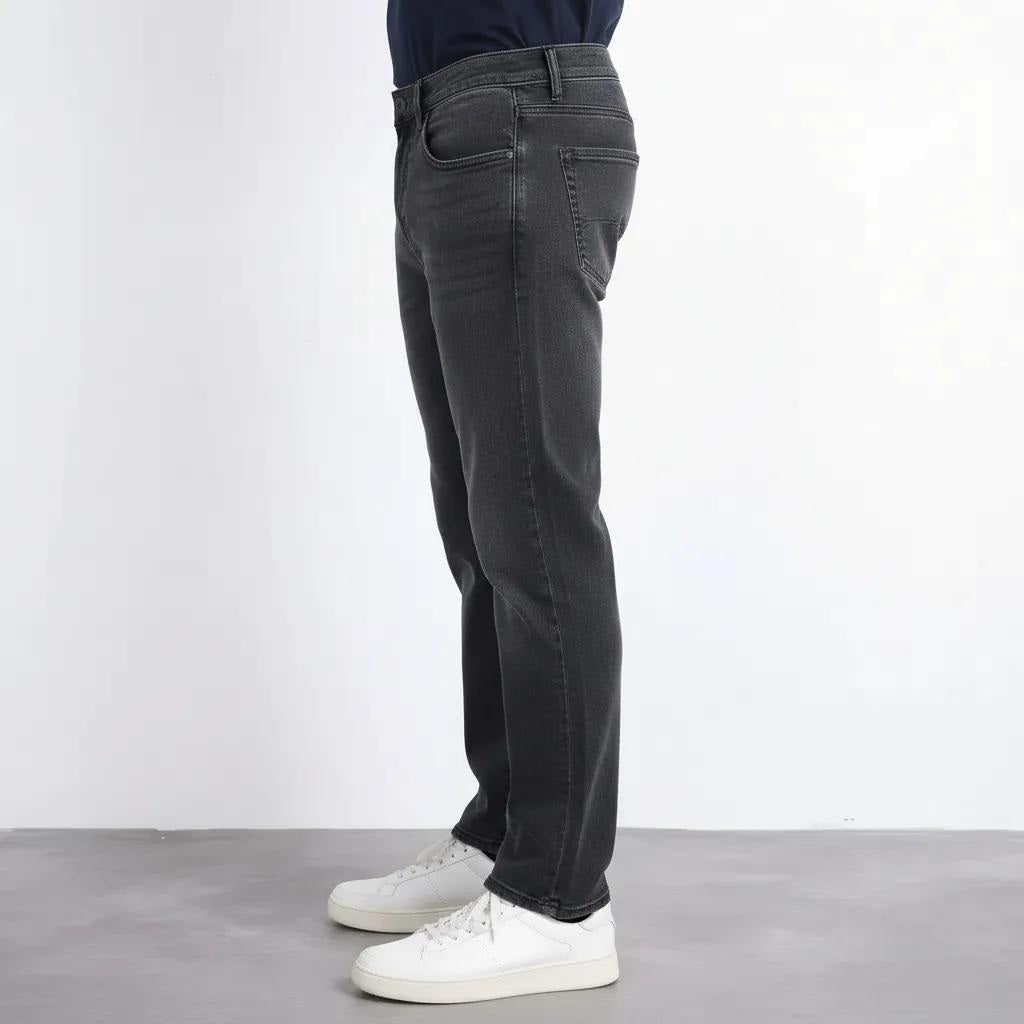 Octave Men Bootcut Mid-Rise Stretchable Jeans