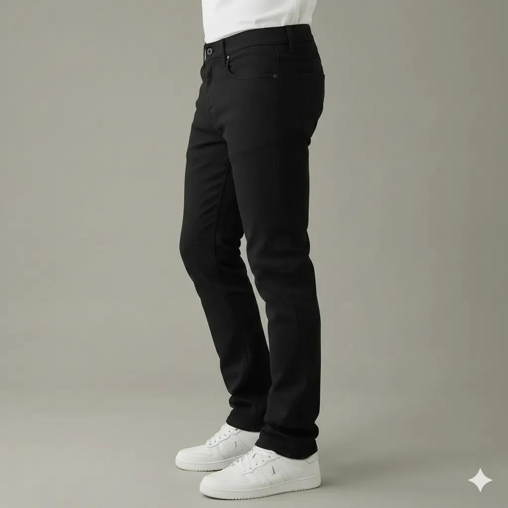 Men Bootcut Mid-Rise Stretchable Jeans