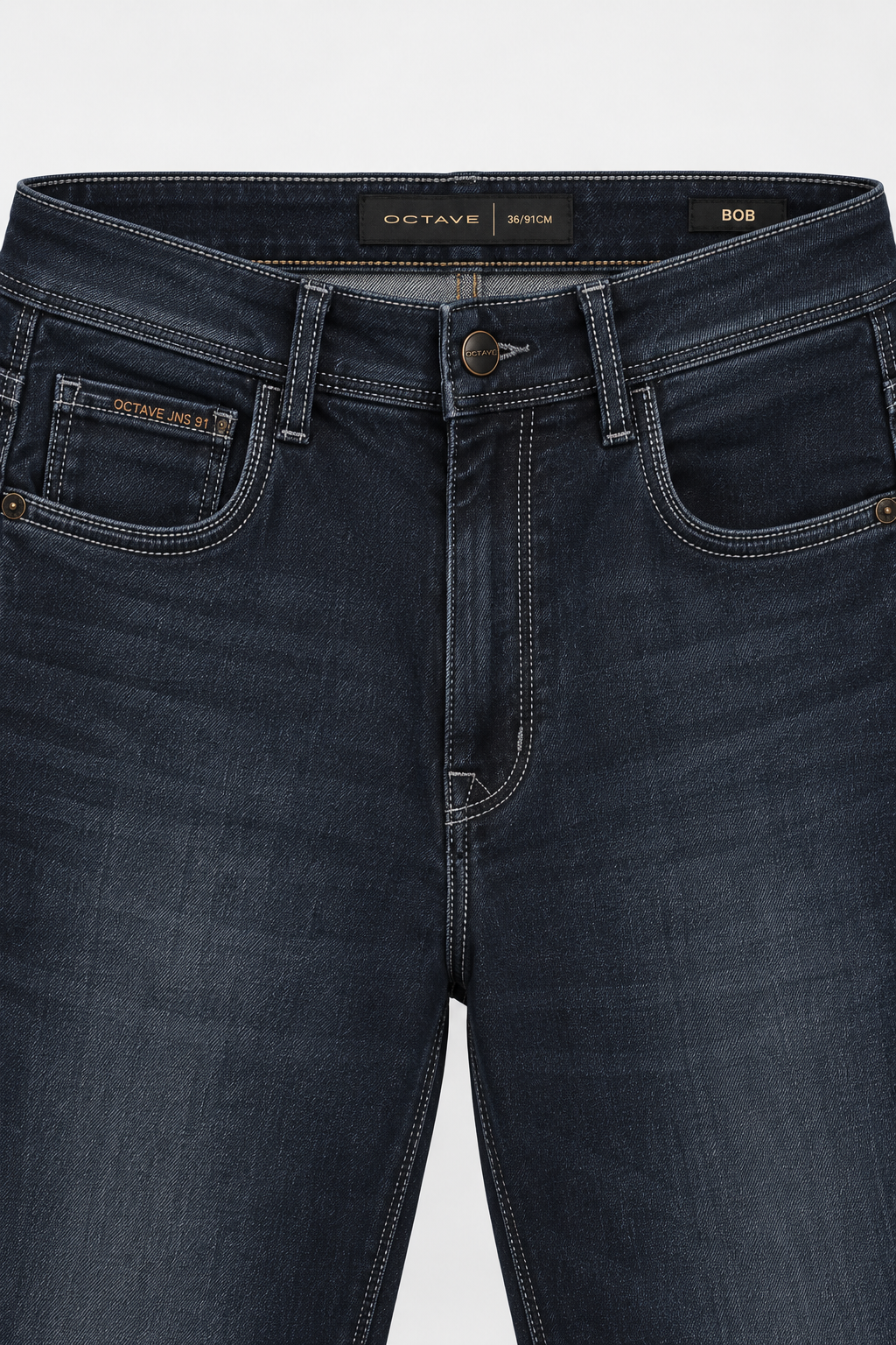 Men’s Boot Cut Denim Jeans – Olive