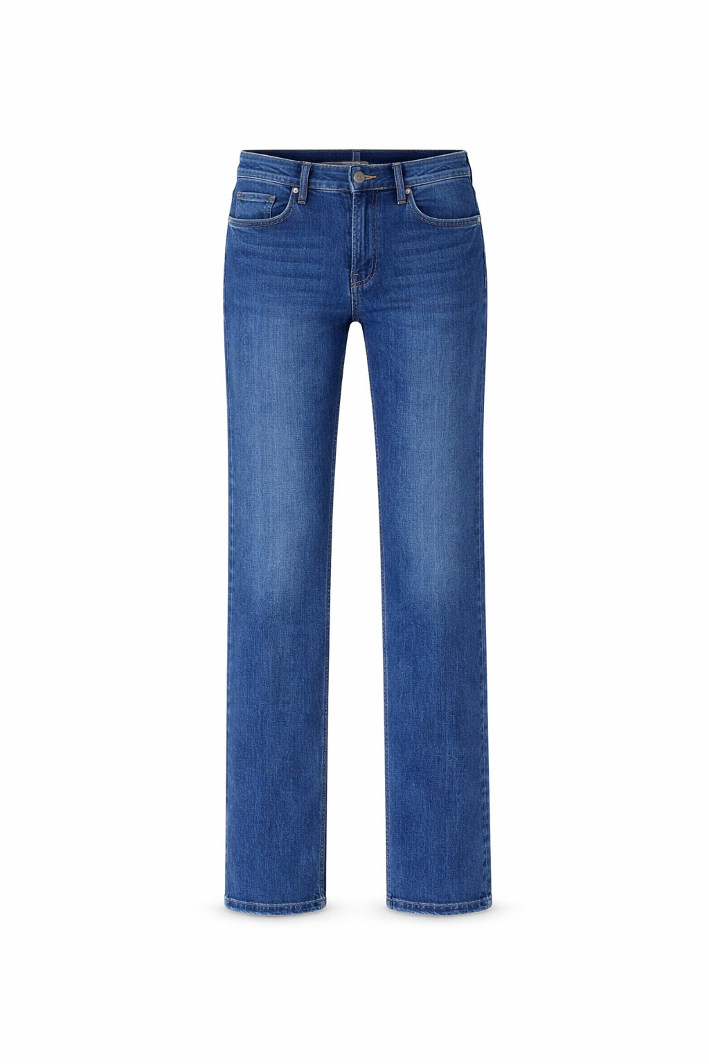 Men Cotton Bootcut Mid-Rise Light Fade Stretchable Jeans