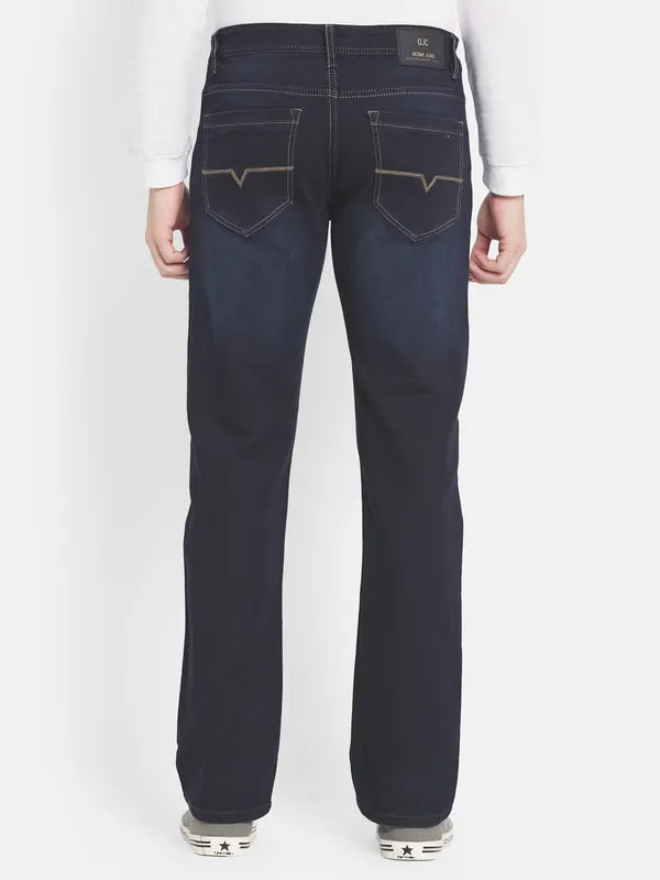 Men Navy Blue Jeans