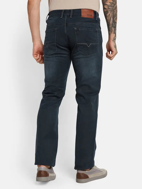 Octave Men Straight Fit Light Fade Stretchable Jeans