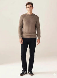 Men Straight Fit Mid-Rise Stretchable Jeans