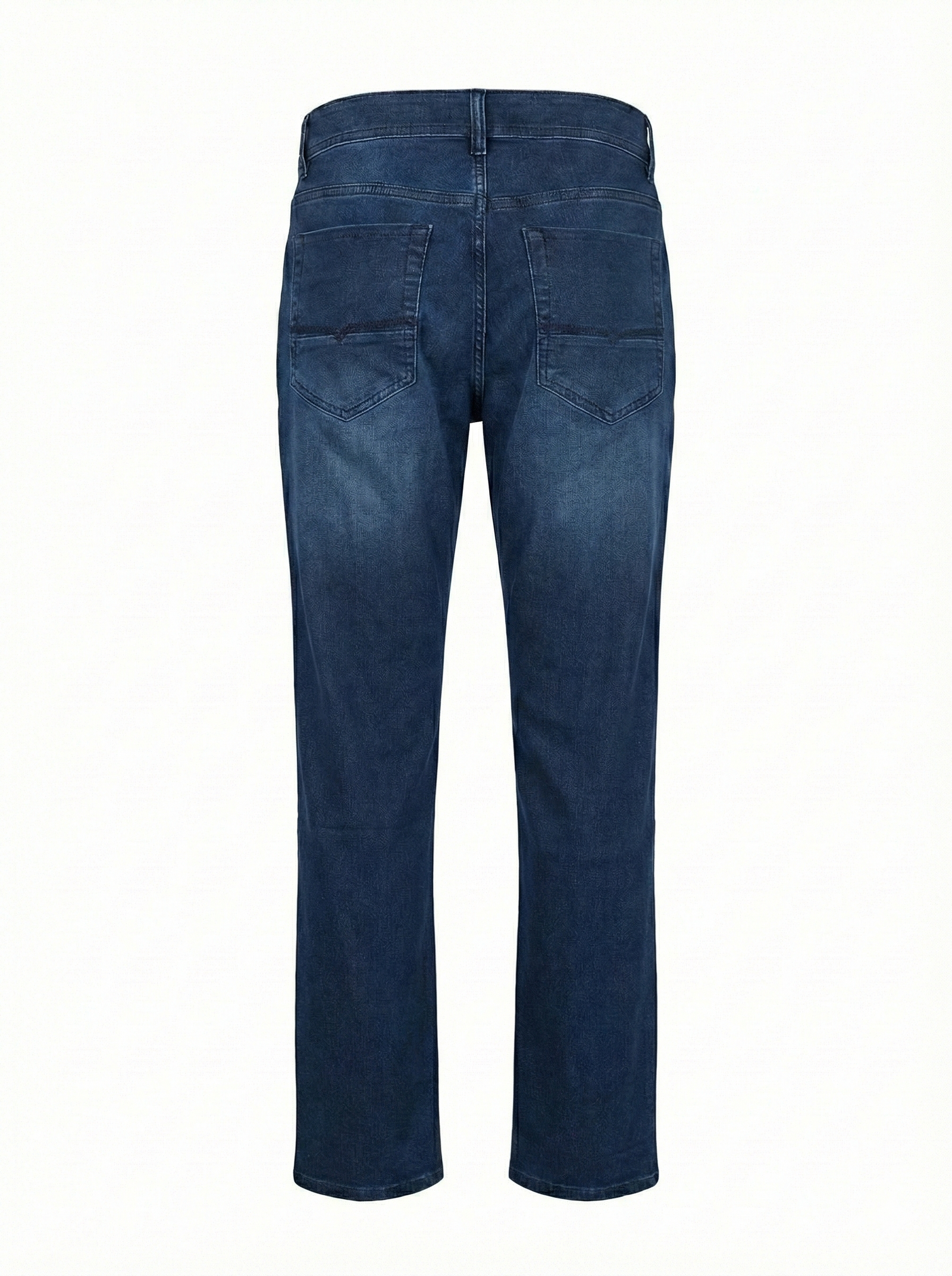 Men Straight Fit Mid-Rise Light Fade Stretchable Jeans