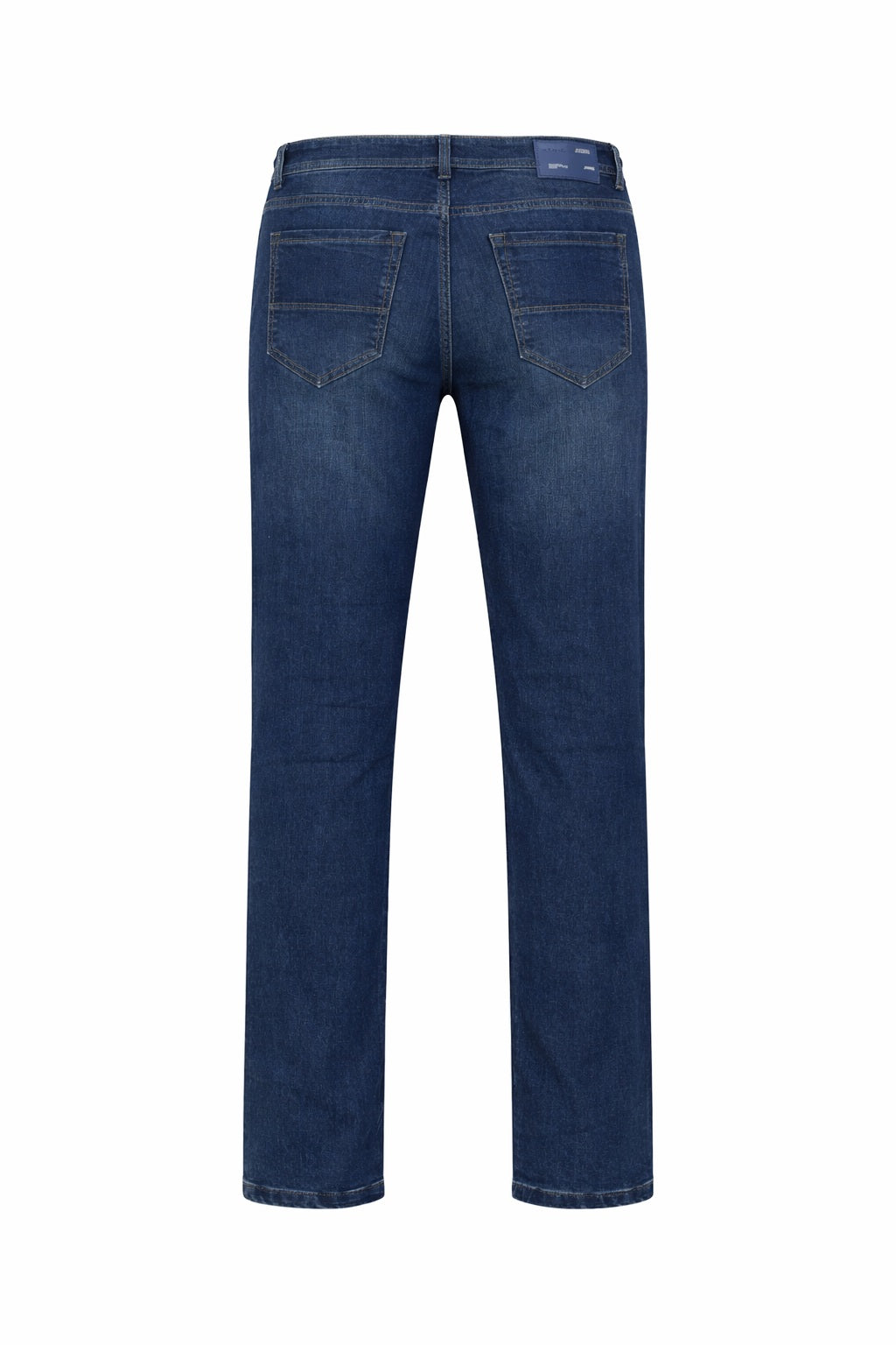 Men Straight Fit Mid-Rise Light Fade Stretchable Jeans