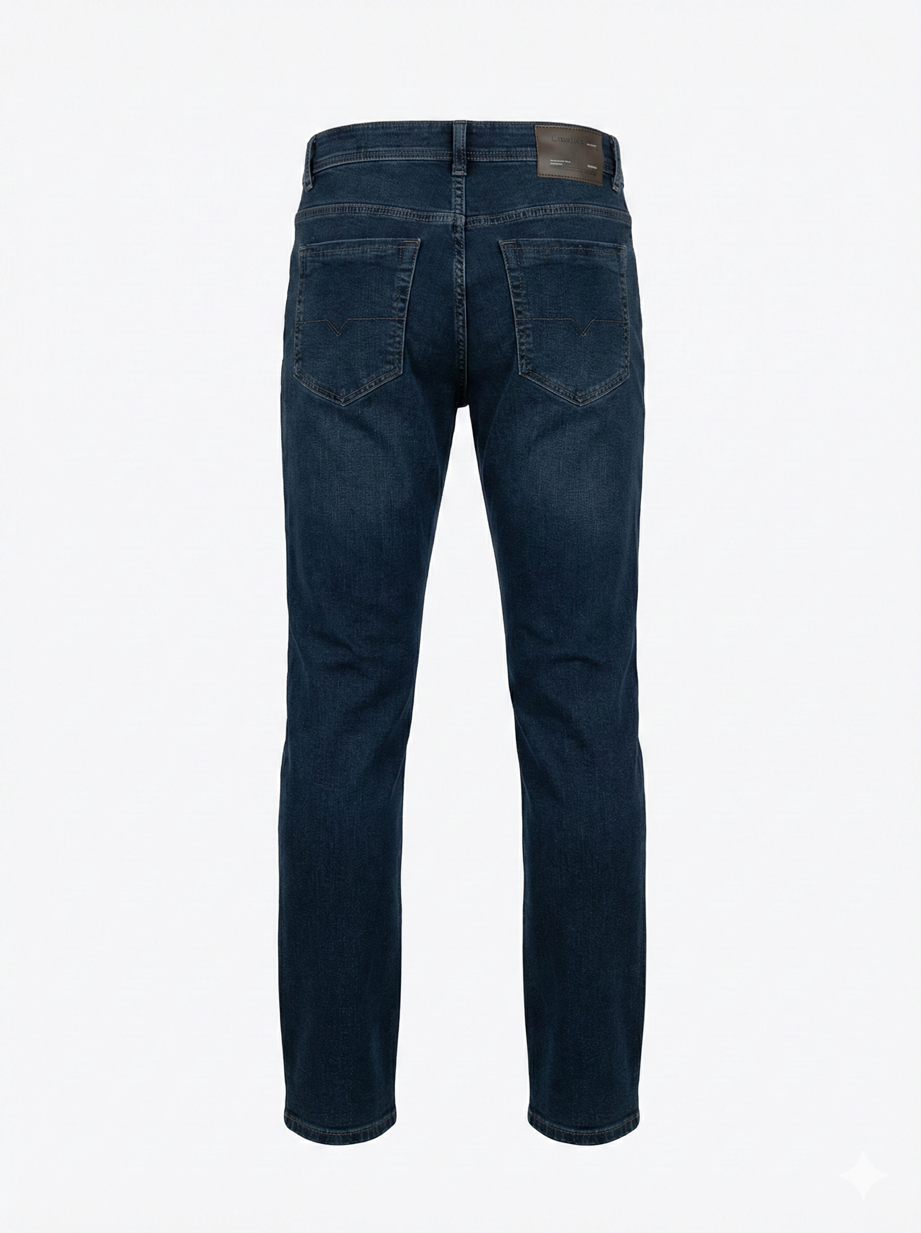 Men Straight Fit Mid-Rise Stretchable Jeans