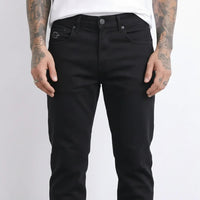 Men Straight Fit Mid-Rise Stretchable Jeans