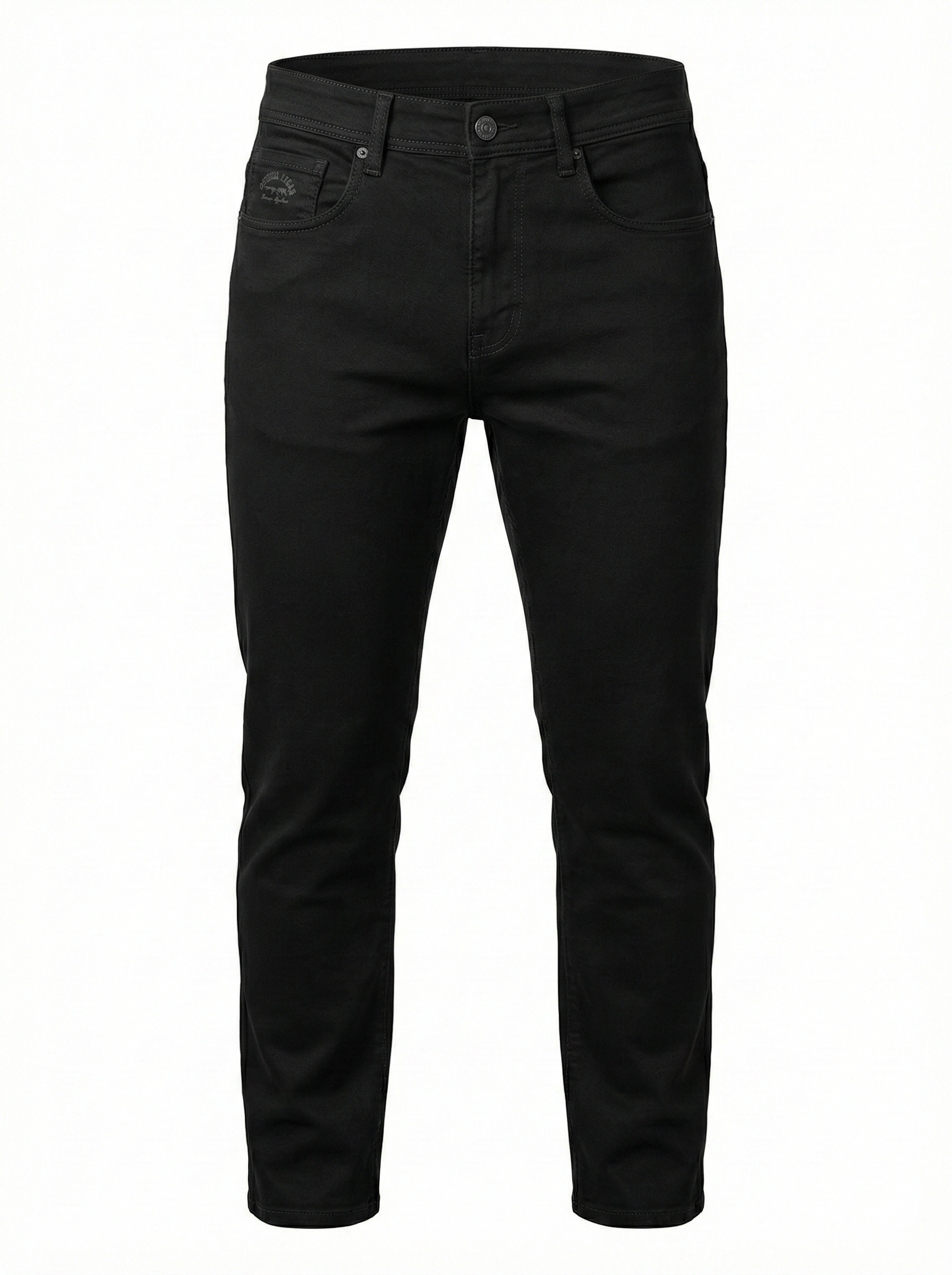 Men Straight Fit Mid-Rise Stretchable Jeans