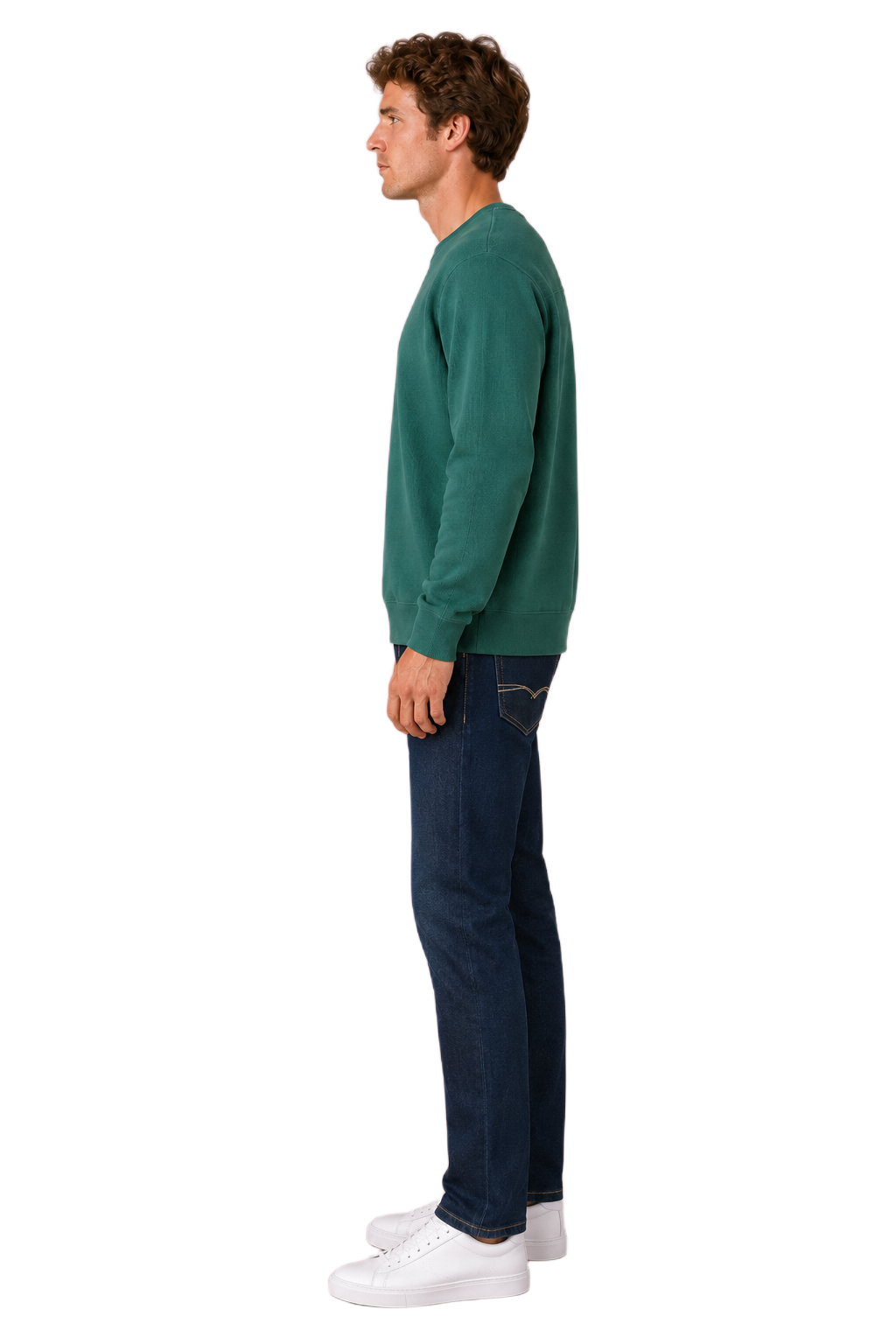 Men’s Army Straight Fit Denim Jeans | Mid-Rise Stretchable Five-Pocket Casual Jeans