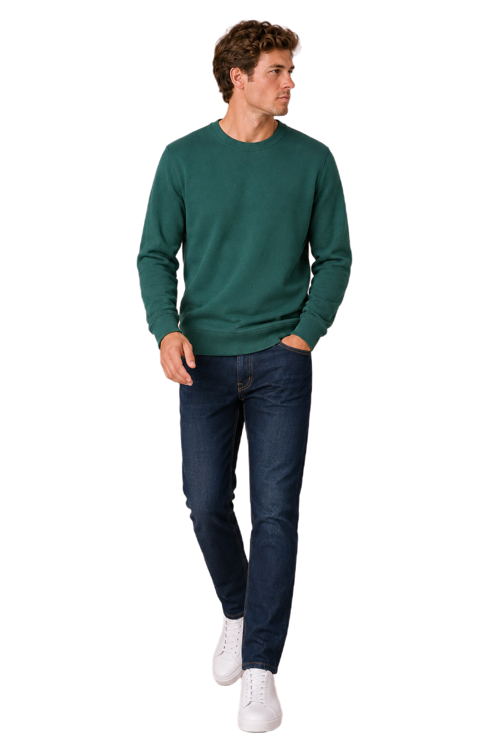 Men’s Army Straight Fit Denim Jeans | Mid-Rise Stretchable Five-Pocket Casual Jeans