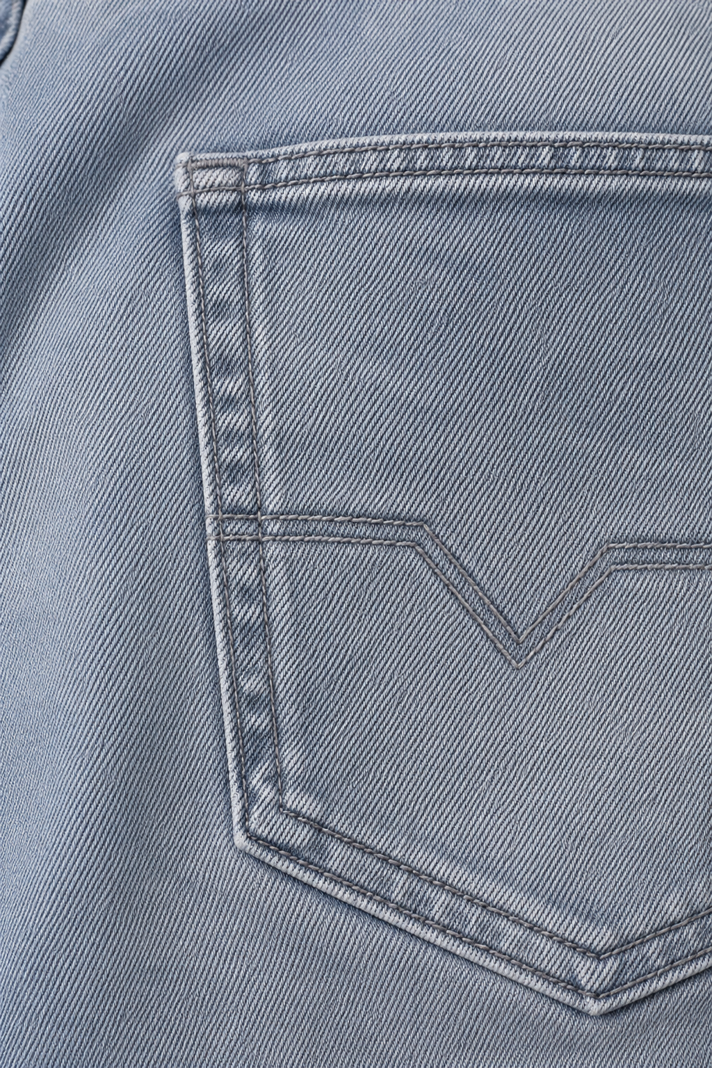 Men’s Smoke Grey Denim Jeans – Straight Fit Washed Casual Jeans