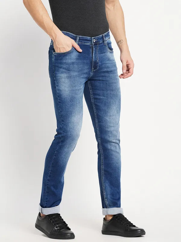 Men Light Blue Jeans