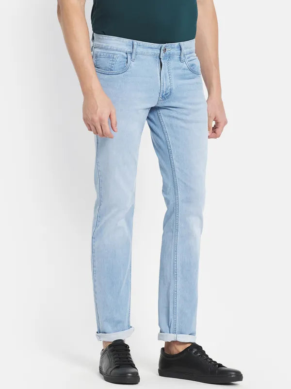 Men Light Blue Jeans