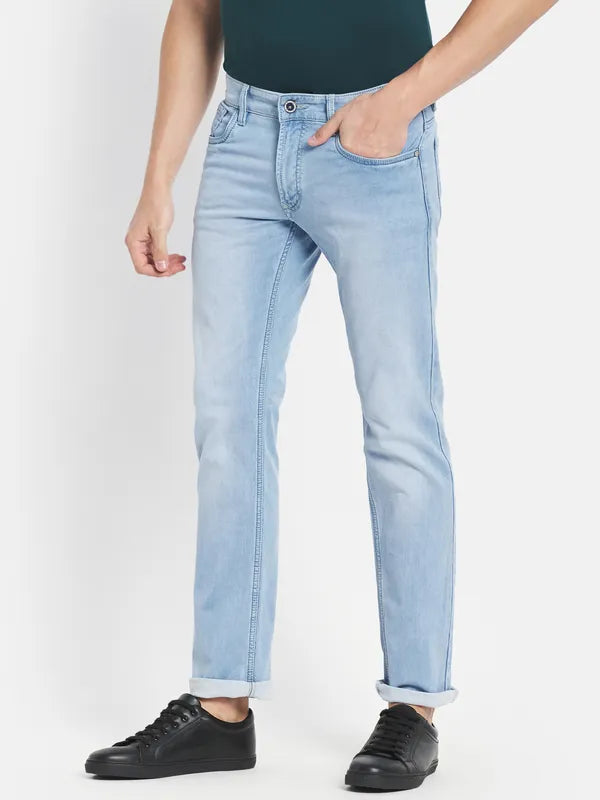 Men Light Blue Jeans