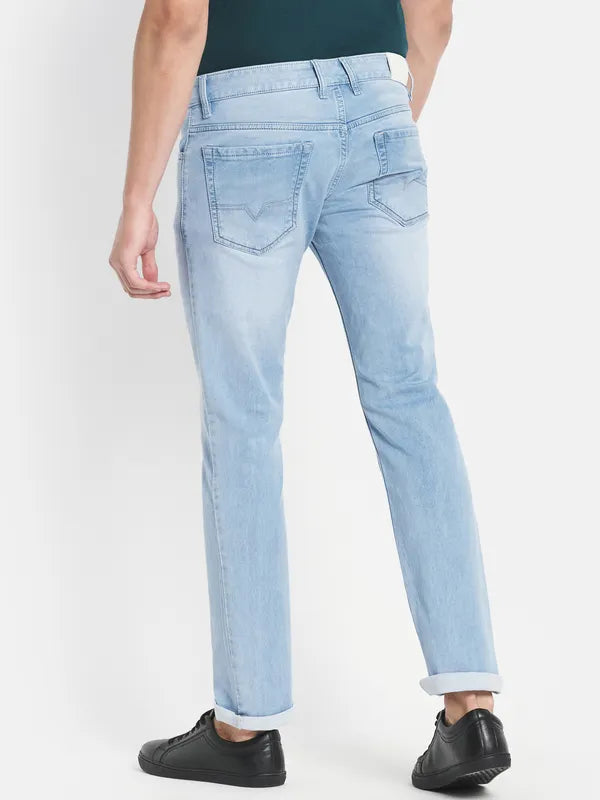 Men Light Blue Jeans