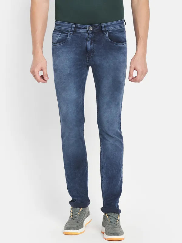 Men Navy Jeans