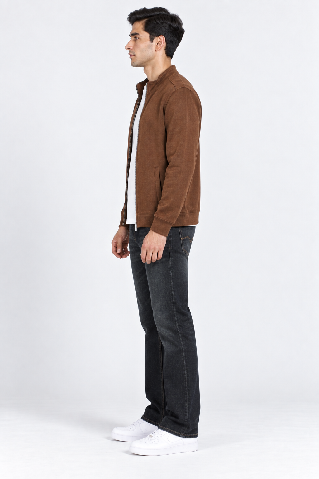 Men’s Relaxed Fit Stretch Denim Jeans – Urban Blue