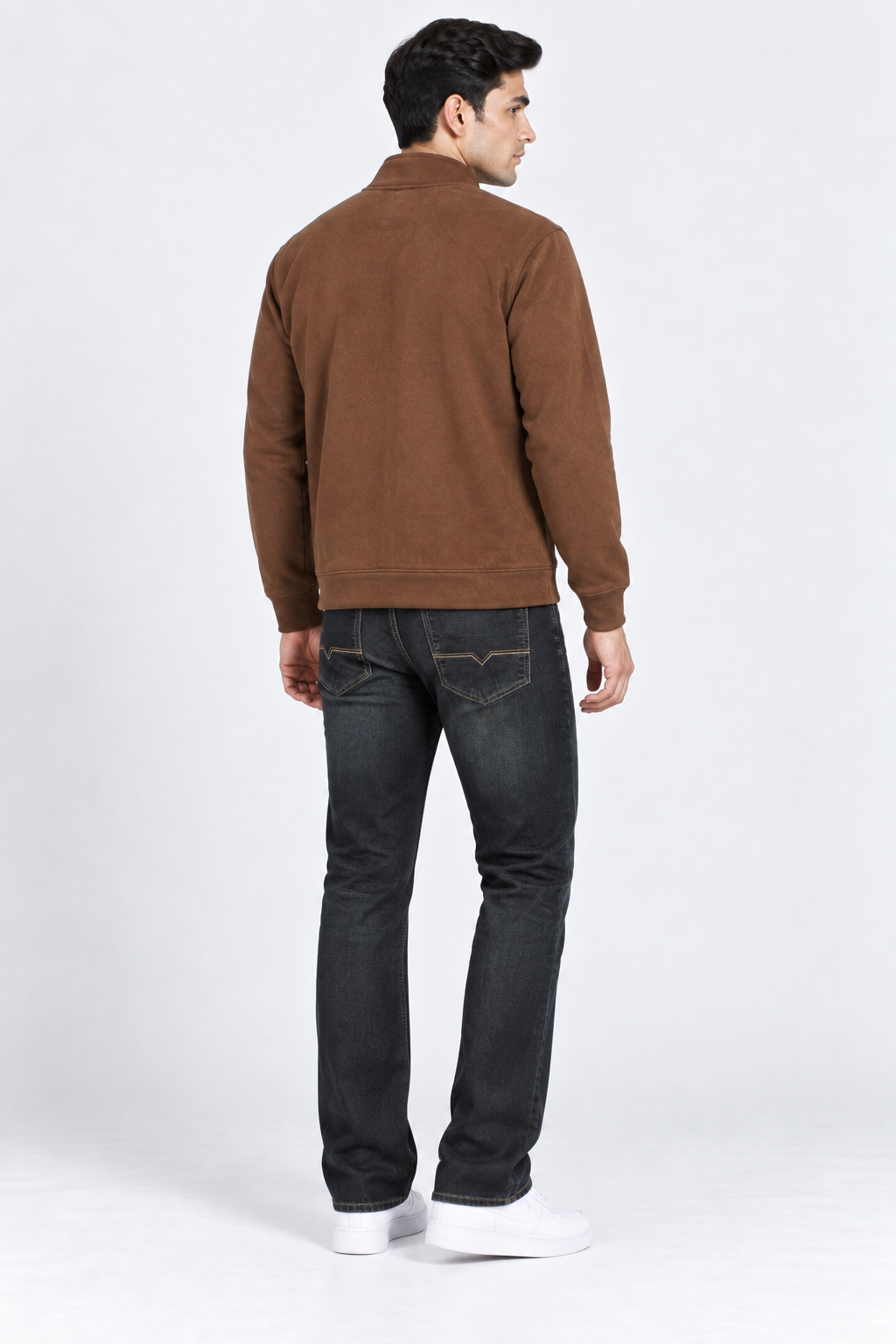Men’s Relaxed Fit Stretch Denim Jeans – Urban Blue