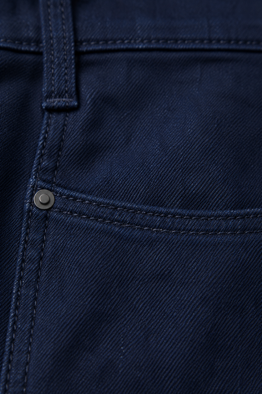 Men’s Navy Denim Regular Fit Jeans | Mid-Rise Five-Pocket Casual Jeans
