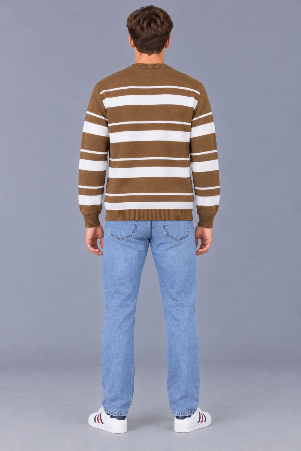 Men’s Sky Blue Regular Fit Denim Jeans