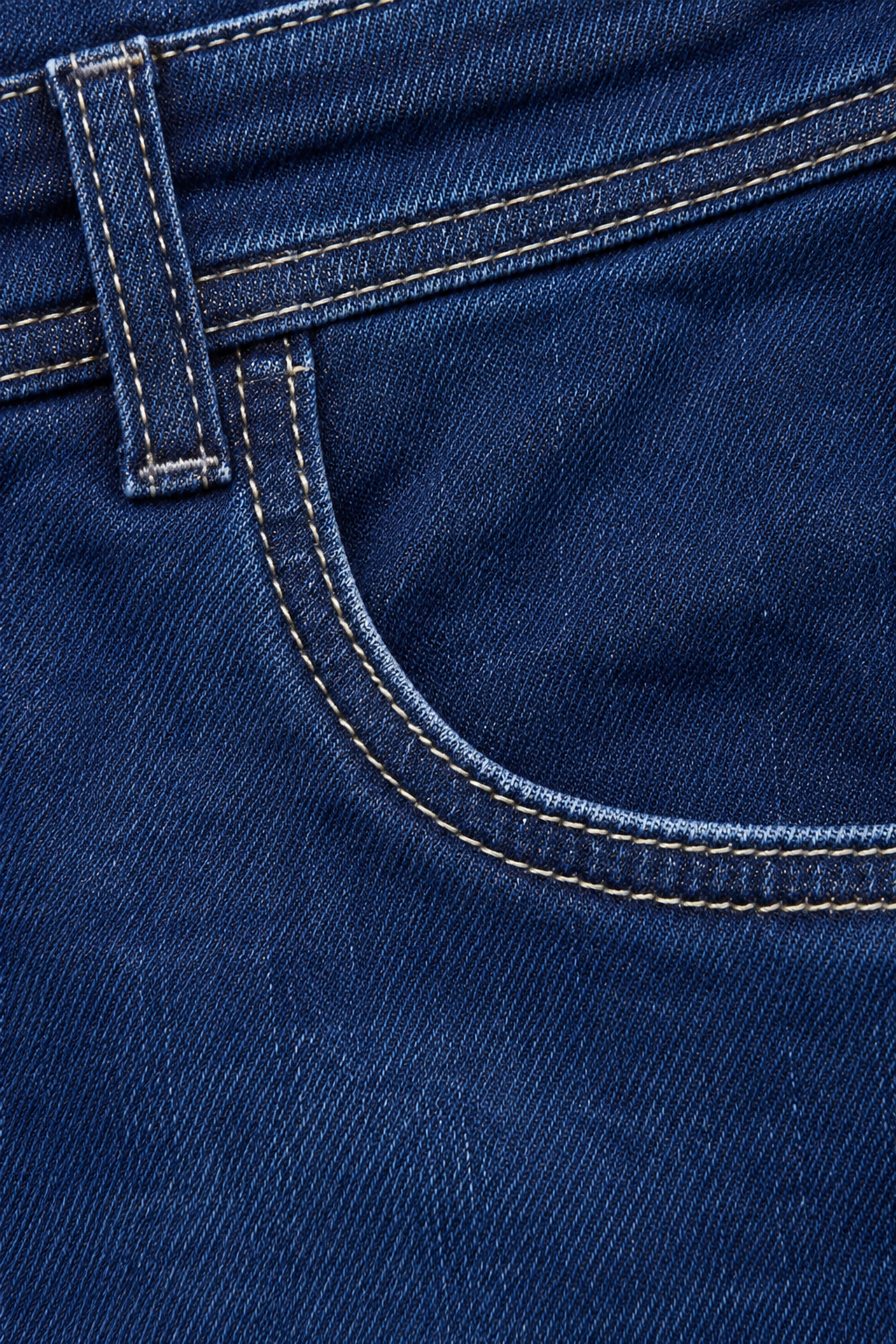 Men’s Steel Blue Denim Jeans – Regular Fit Washed Casual Jeans