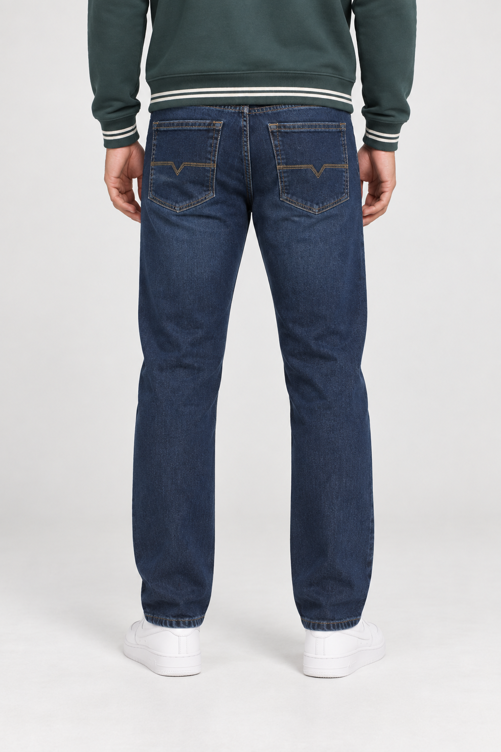 Men’s Regular Fit Stretch Denim Jeans – Tint Khaki