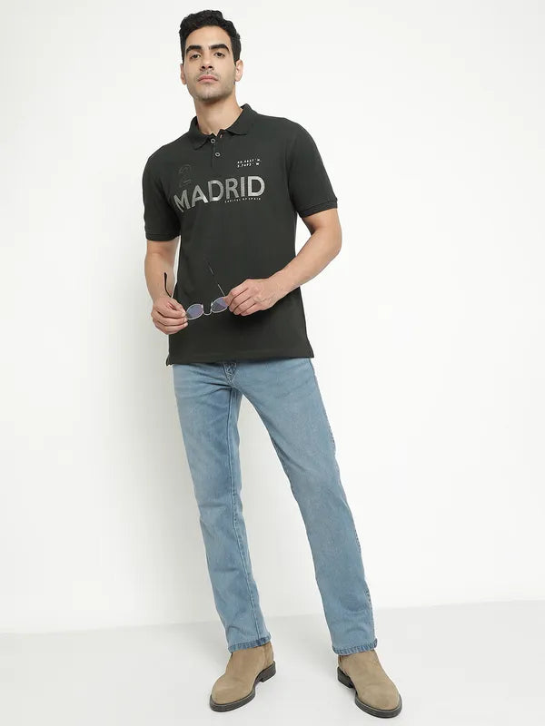Octave Men Mid-Rise Light Faded Light Shade Stretchable Jeans