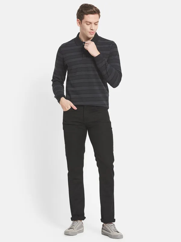 Men Black Stretchable Jeans