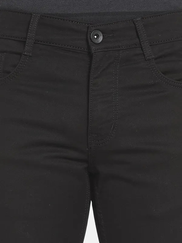 Men Black Stretchable Jeans