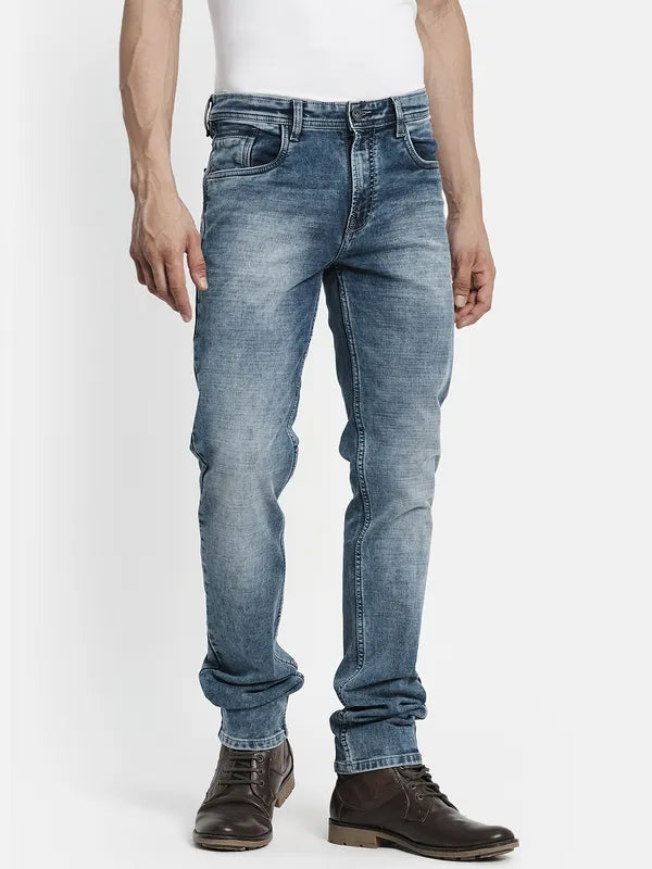 Men Blue Stretchable Denim Jeans