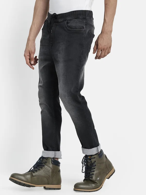 Men Grey Light Fade Regular Fit Jeans