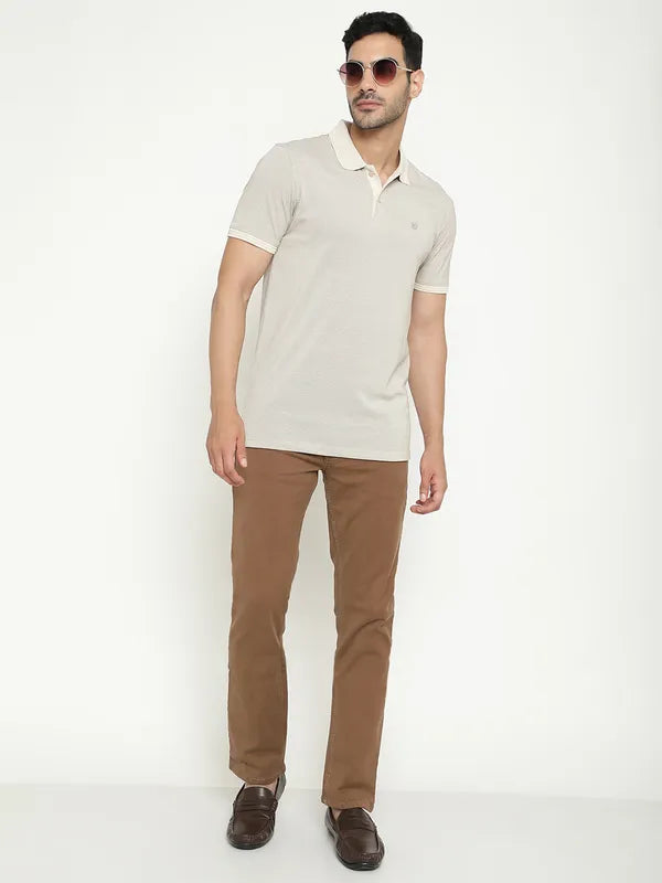 Octave Men Mid-Rise Coloured Shade Stretchable Jeans