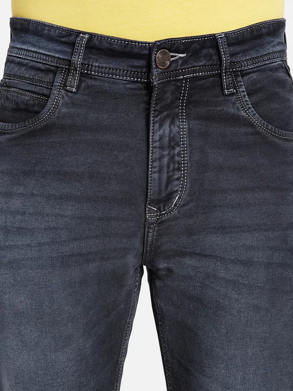 Octave Men Light Fade Clean Look Stretchable Cotton Jeans